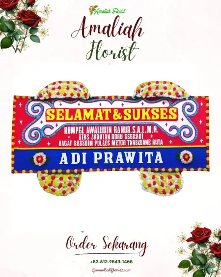 Papan Bunga Ucapan Selamat Nambo